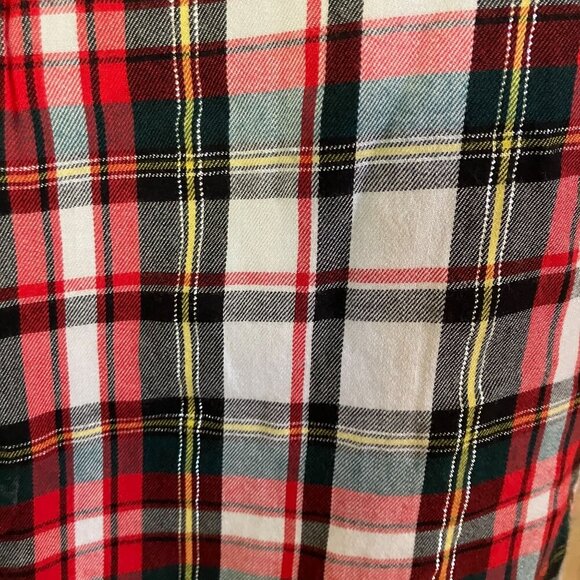 Victoria’s Secret Womens Christmas Flannel Pajama Pants Size Large White XM NWT - Picture 8 of 11